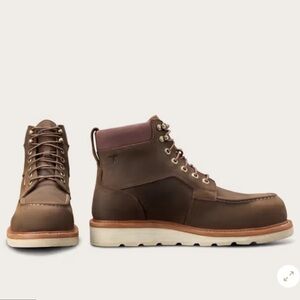 Tecovas LongHaul Waterproof Moc Composite Toe Work Boot - Espresso